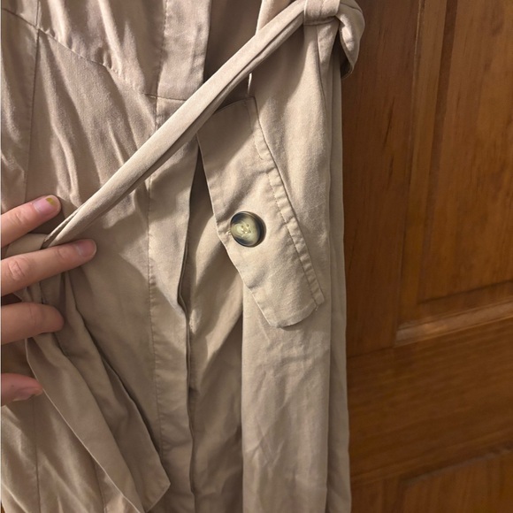 Bershka Tan Mid Calf Dress - Picture 5 of 6